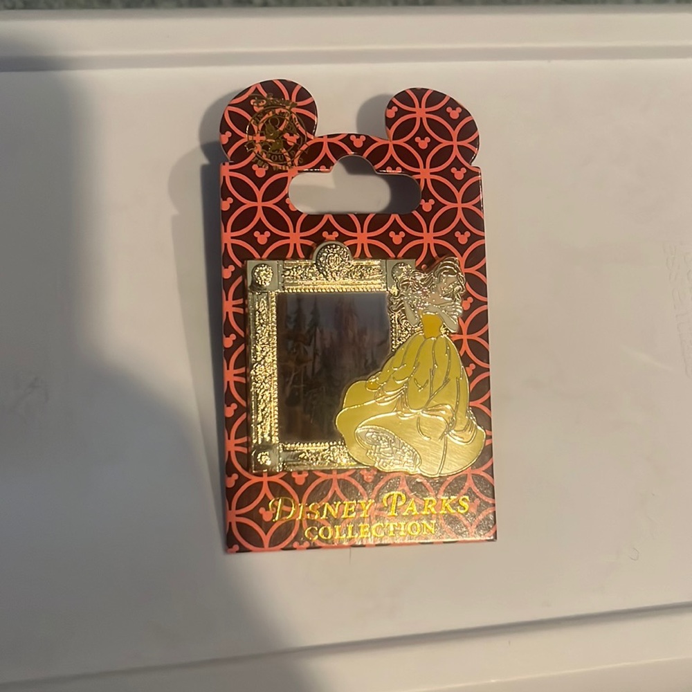 Genuine Disney world pin beauty and the beast